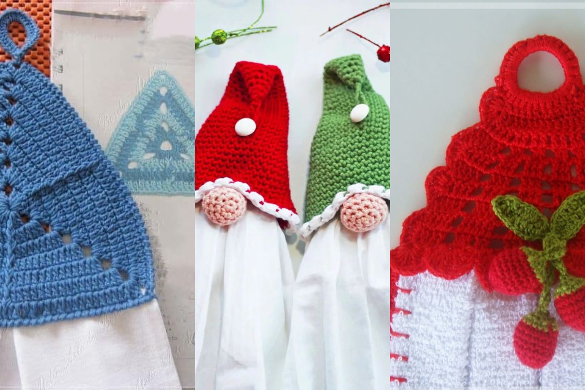 crochet hanging towel patterns 11