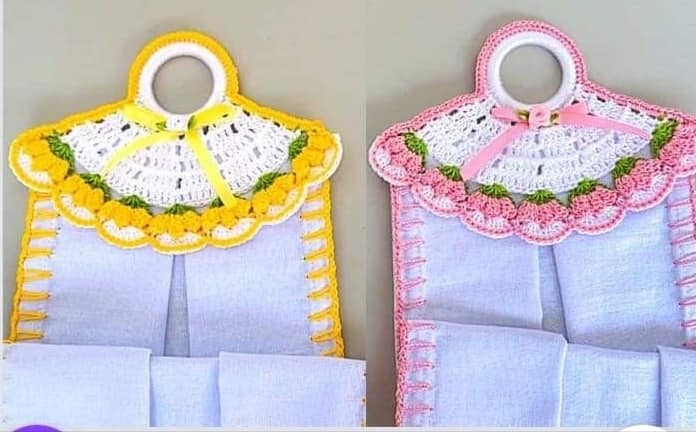 crochet hanging towel patterns 9