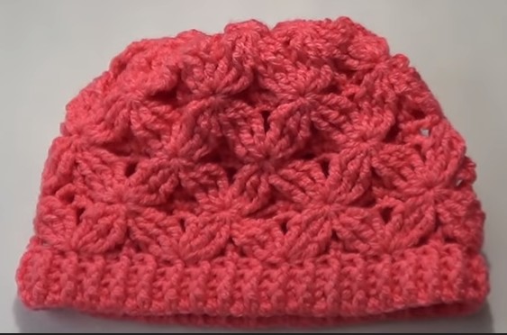 crochet hat and scarf set 9