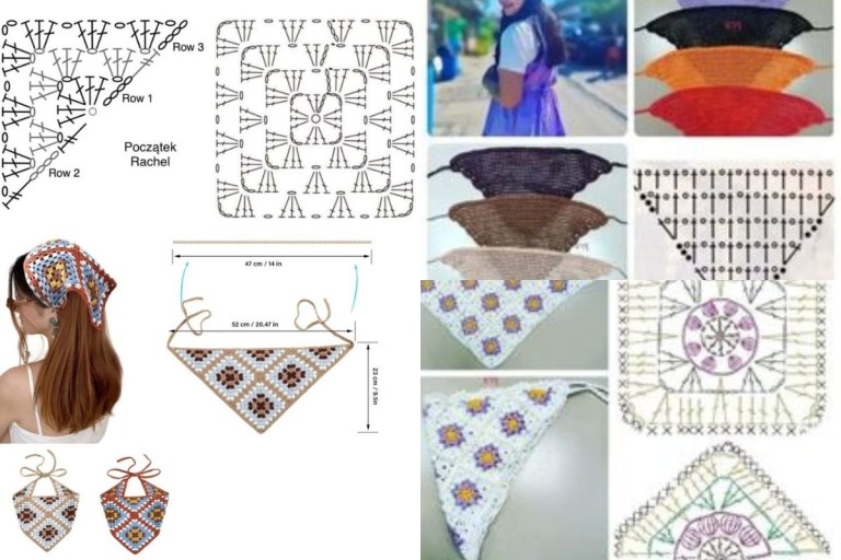 Crochet Head Scarves: Inspirations For Every Style