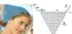 crochet head scarves 8