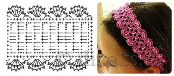 crochet headband for children 8