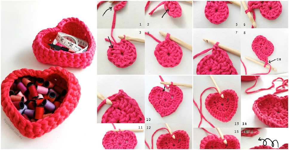crochet heart tutorial 9