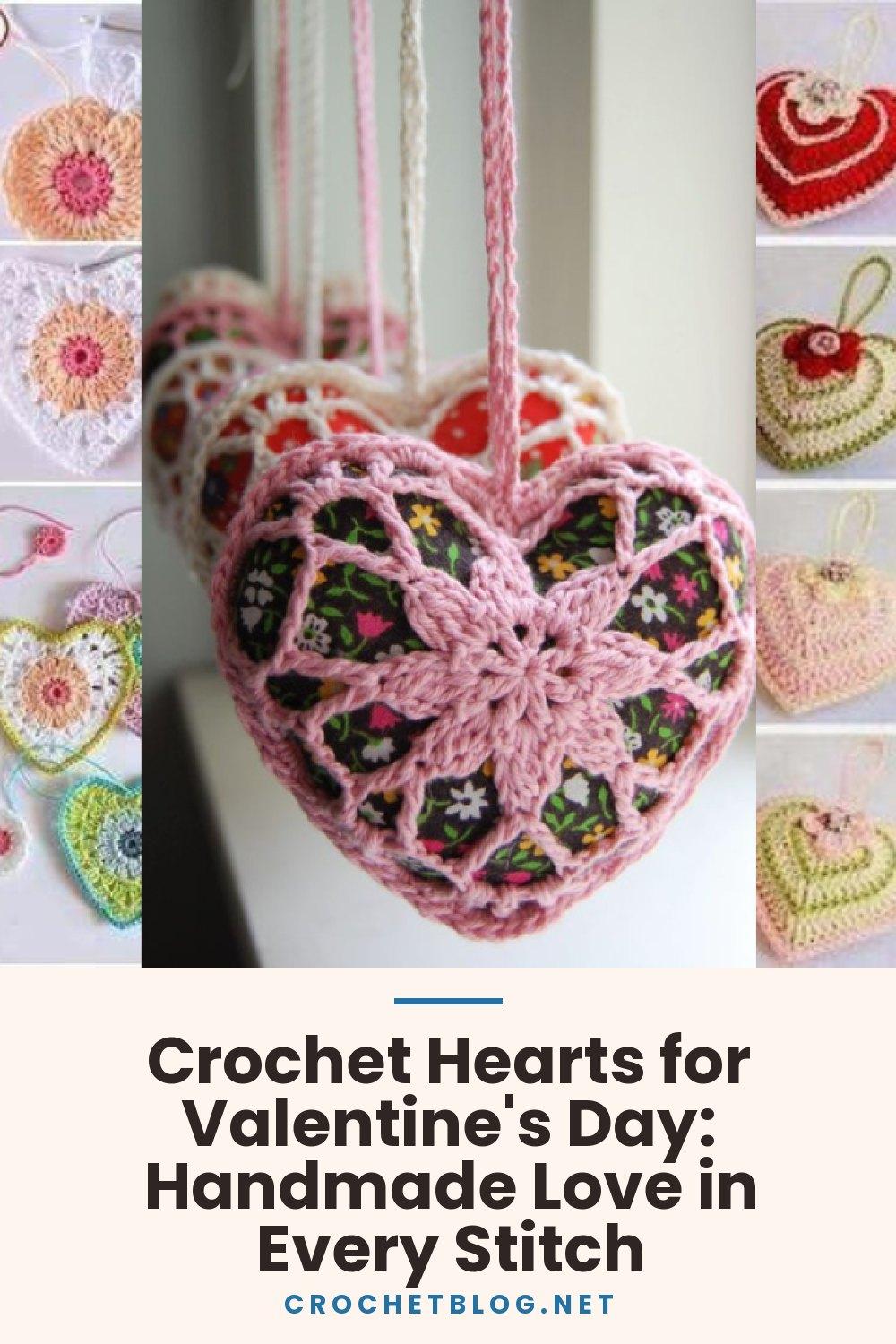 Crochet Hearts for Valentine's Day: Handmade Love in Every Stitch