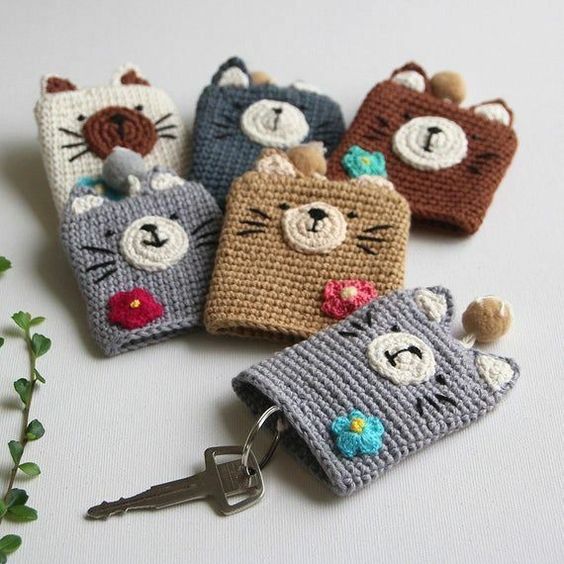 crochet key covers 6