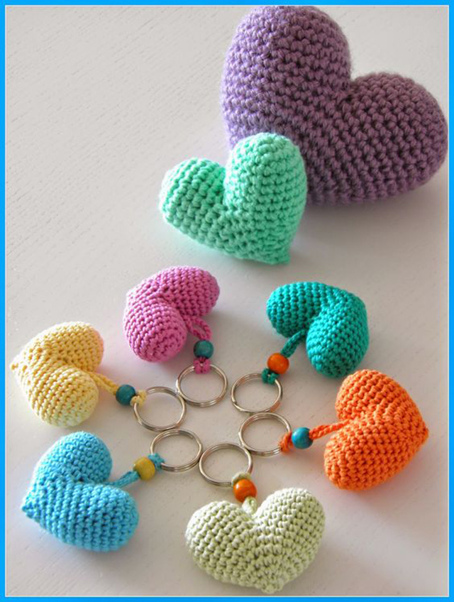 crochet keychain 1