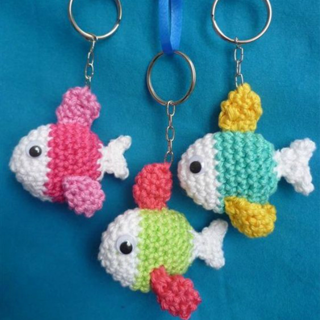 crochet keychain 10