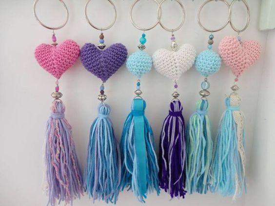 crochet keychain 5