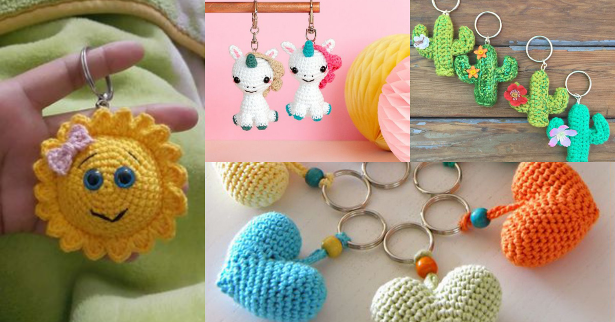 Crochet Keychain- Pattern And Ideas