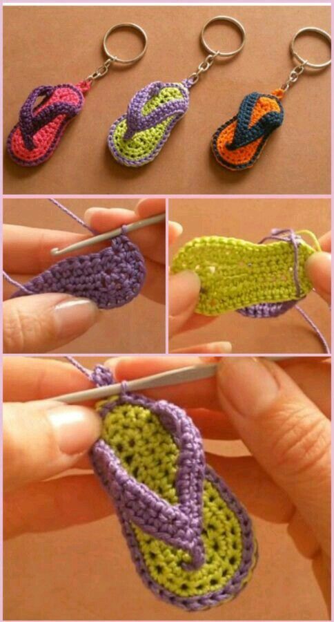 crochet keychains creative 1