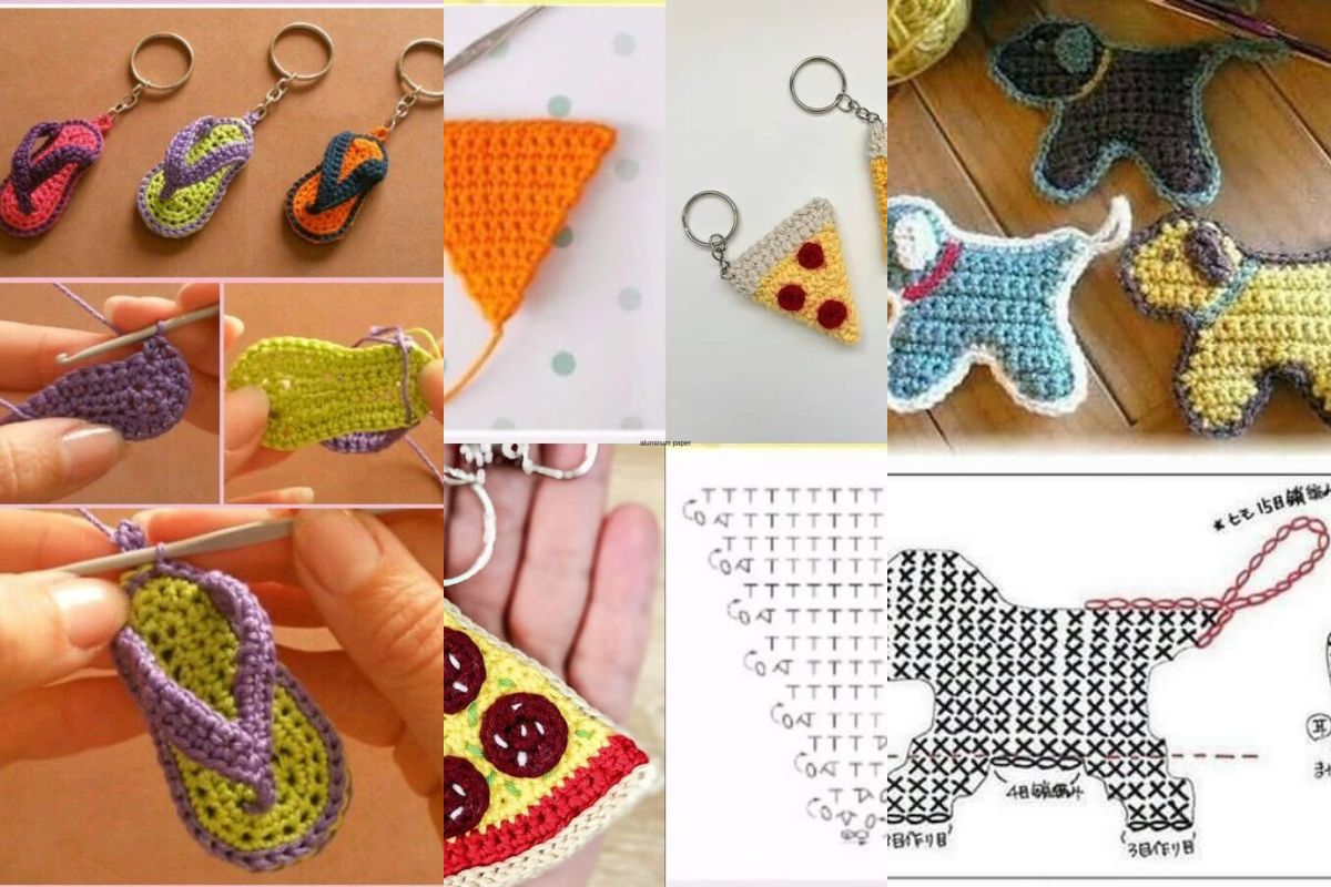 crochet keychains creative 10