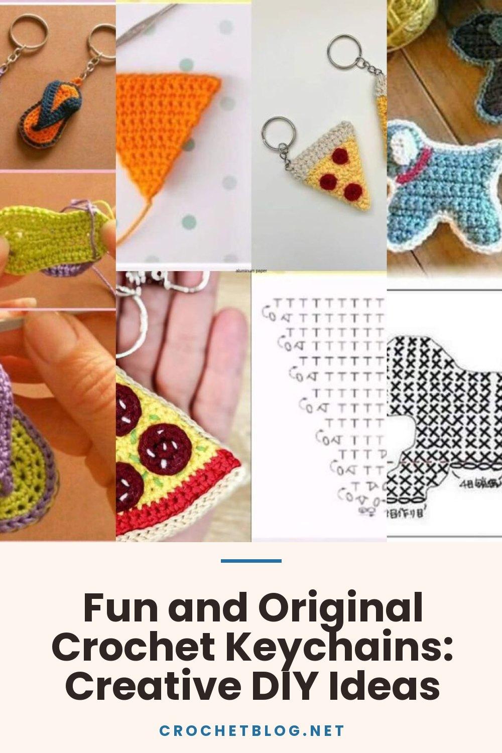 Fun and Original Crochet Keychains: Creative DIY Ideas