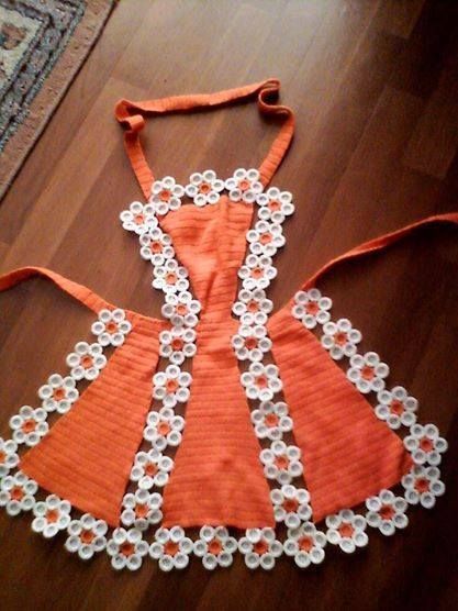 crochet kitchen apron ideas 9