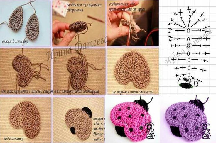 crochet ladybug ideas 10