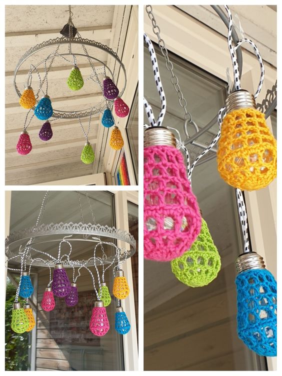 crochet lantern tuto ideas 1