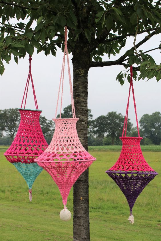 crochet lantern tuto ideas 5