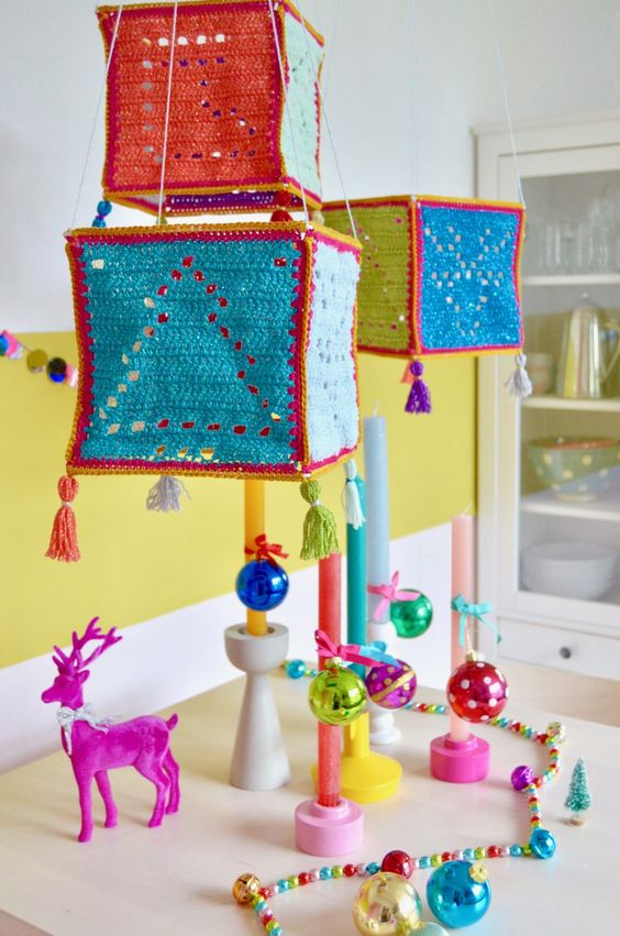 crochet lantern tuto ideas 6
