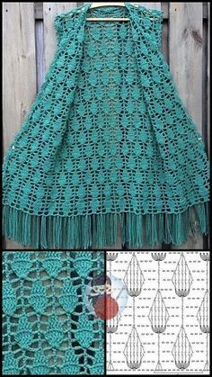 crochet leaf stitch ideas 5