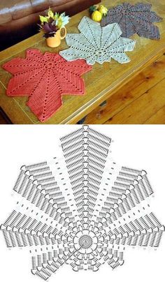 crochet leafs pattern ideas 8