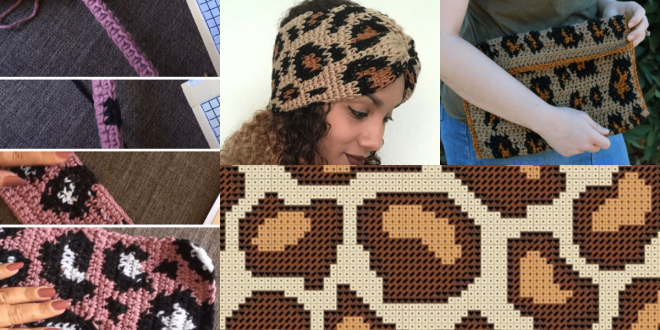 crochet leopard stitch video ideas 1