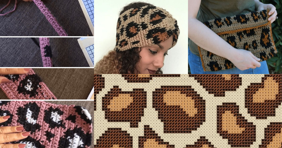 crochet leopard stitch video ideas 1