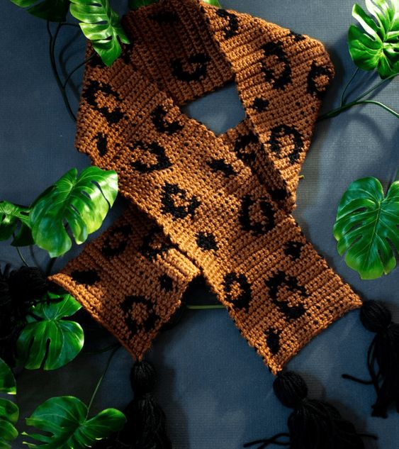 crochet leopard stitch video ideas 7