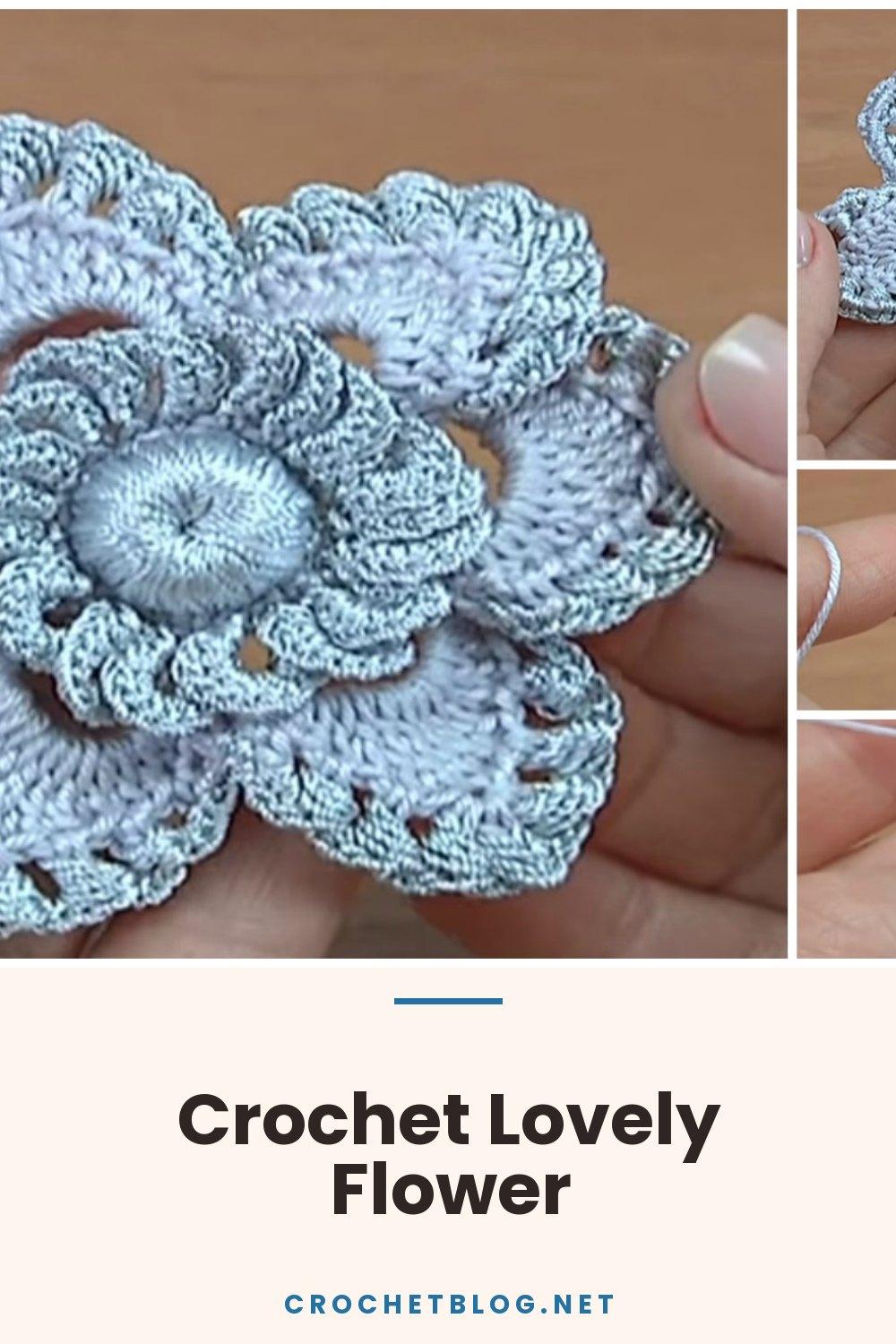 Crochet Lovely Flower