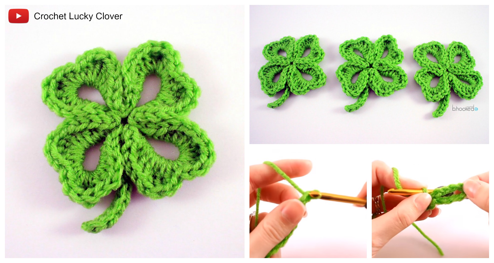 crochet lucky clever