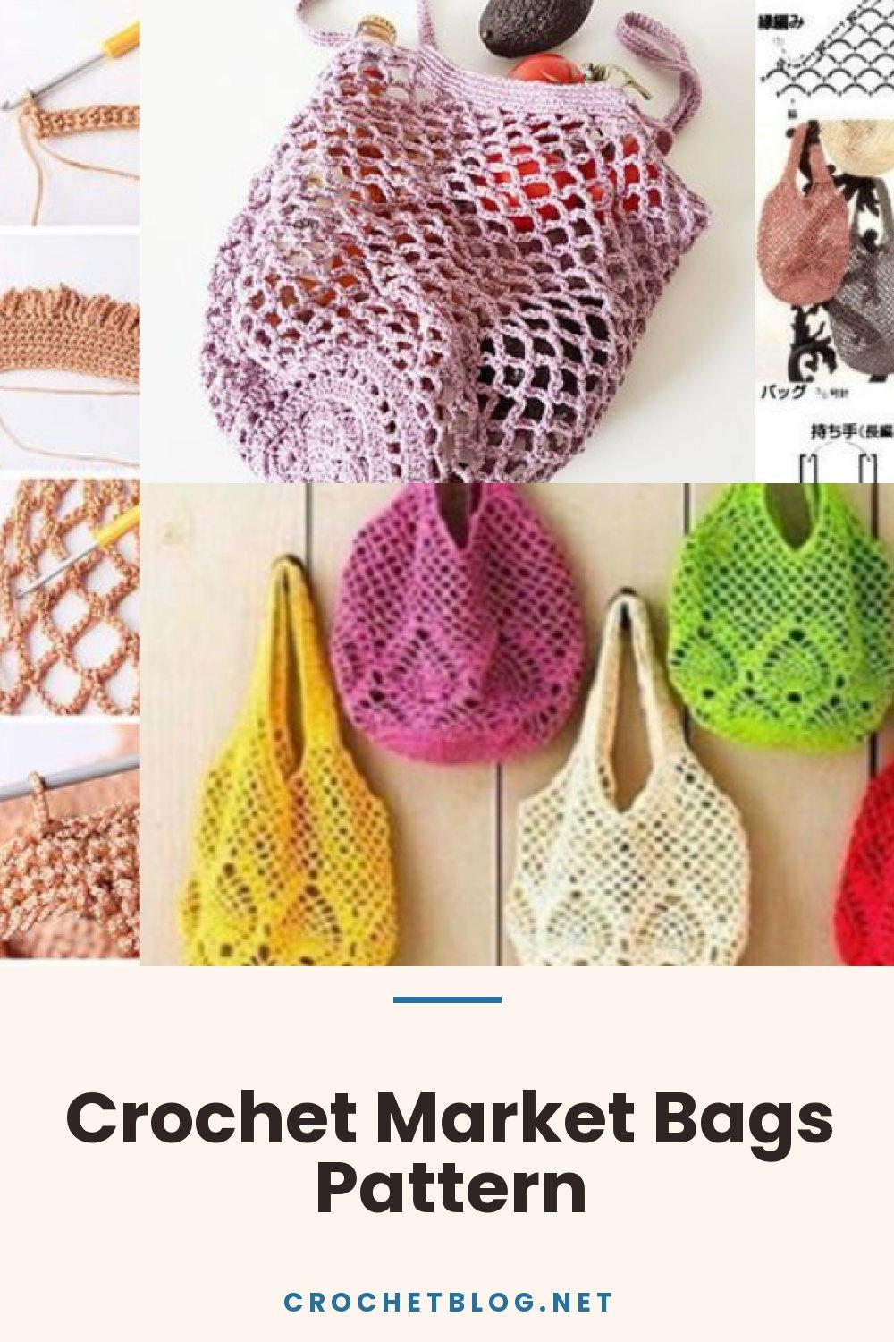 Crochet Market Bags Pattern