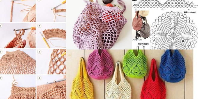 crochet market bags pattern