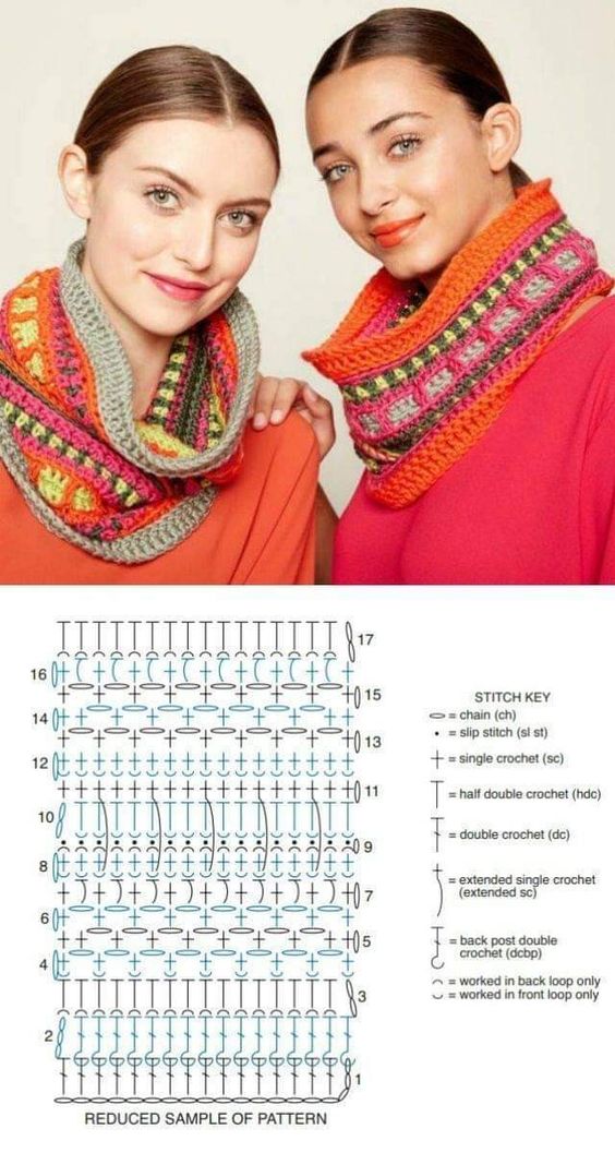 crochet maxi neck warmer graphics 6