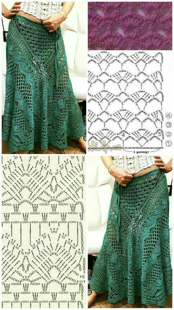 crochet maxi skirt 2