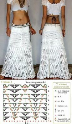 crochet maxi skirt 9