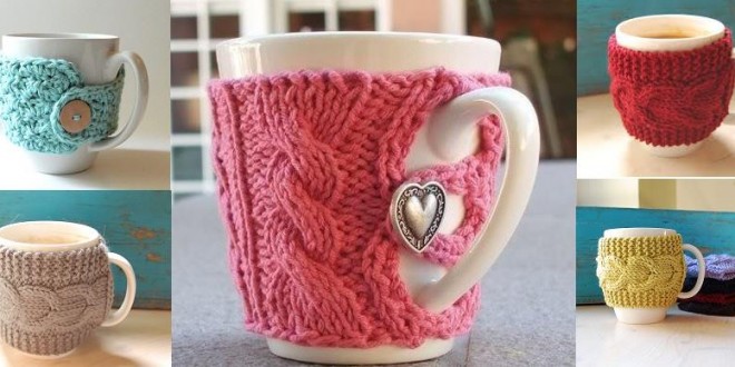 crochet mug cozy