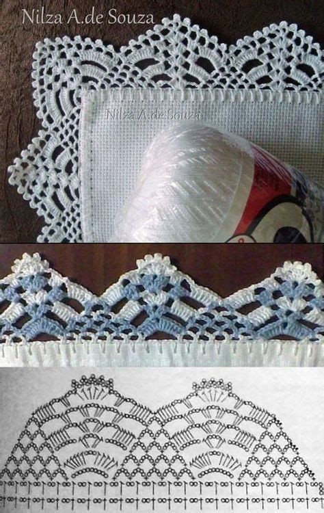 crochet napkin border ideas 1