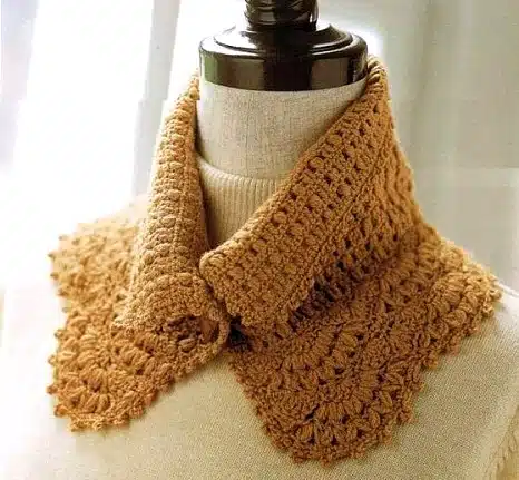 crochet neck warmer with graphics 6