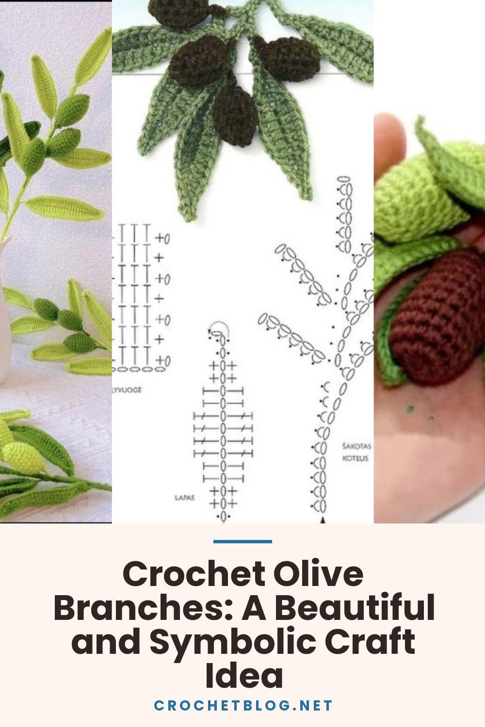 Crochet Olive Branches: A Beautiful and Symbolic Craft Idea