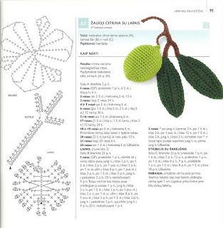 crochet olive branches 8