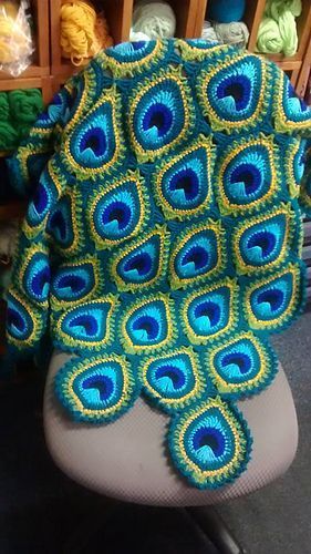 crochet peacock patterns 3