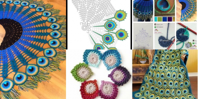 crochet peacock patterns