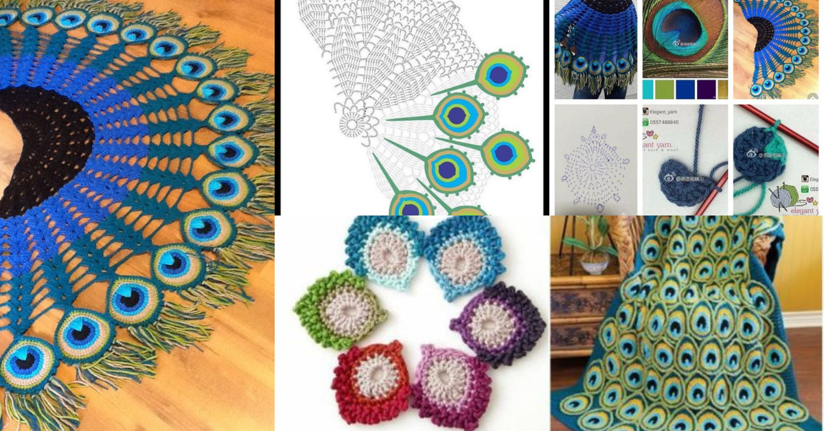 crochet peacock patterns