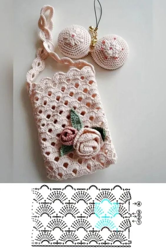 crochet phone holder models 2