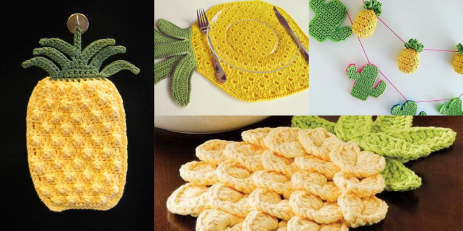 crochet pineapple tutorial ideas