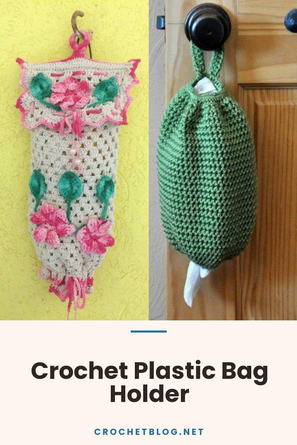 Crochet Plastic Bag Holder