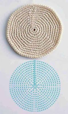 crochet potholders tutorial ideas 7