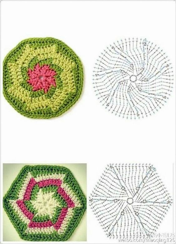 crochet potholders tutorial ideas 9