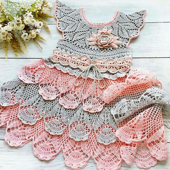 crochet princess dress 4