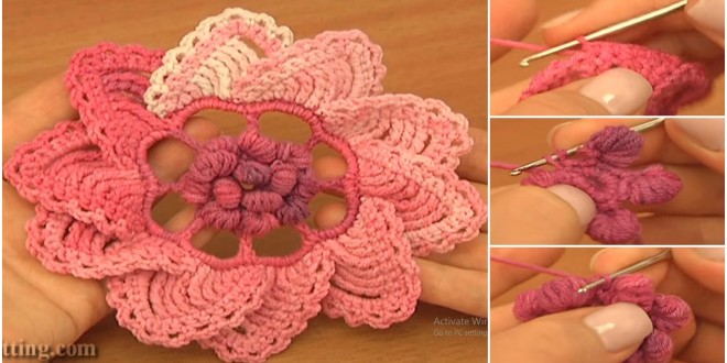 crochet puff stitch