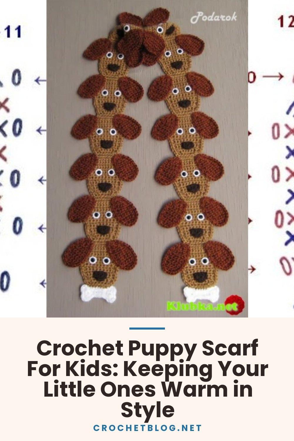 Crochet Puppy Scarf For Kids: Keeping Your Little Ones Warm in Style