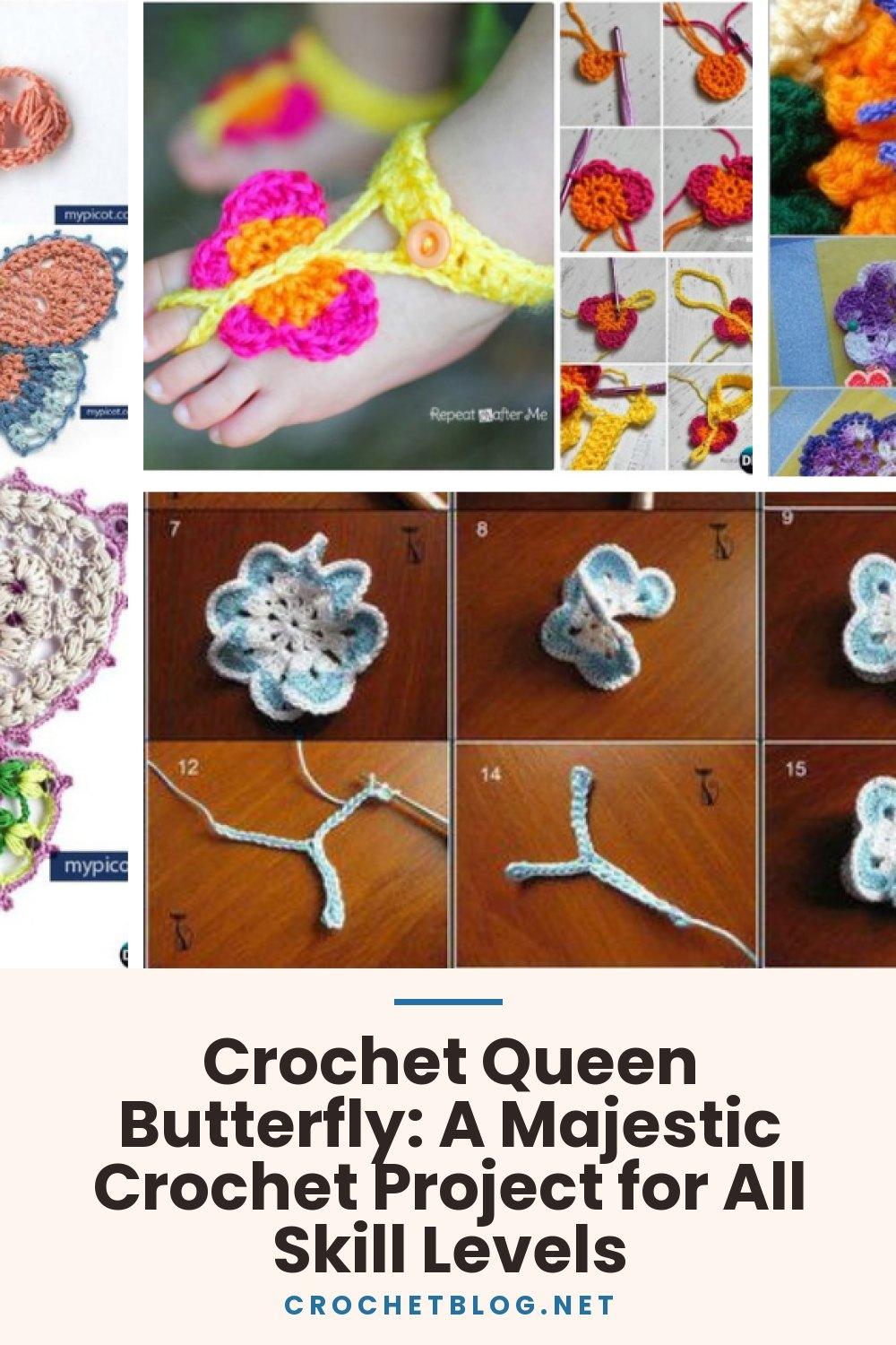 Crochet Queen Butterfly: A Majestic Crochet Project for All Skill Levels
